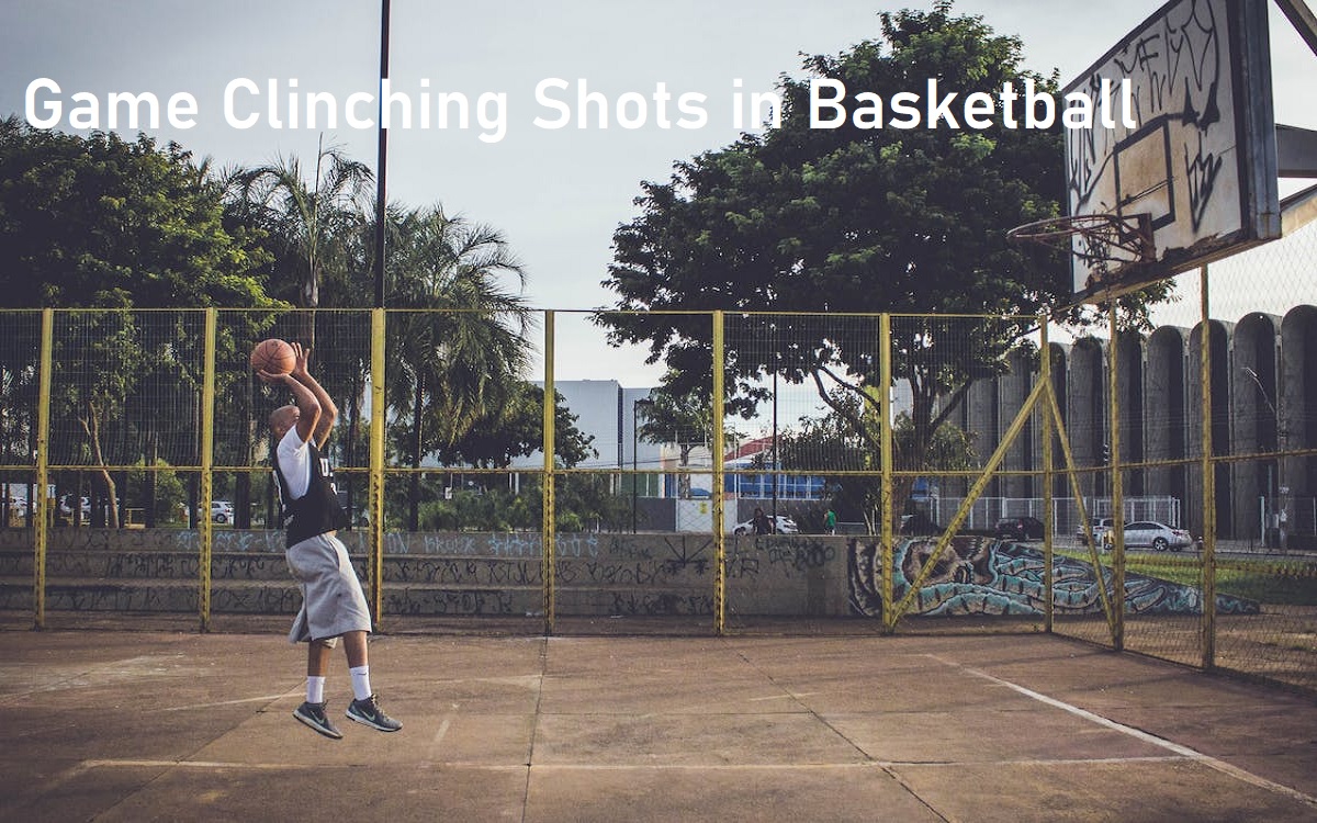 game clinching shots in basketball lingo
