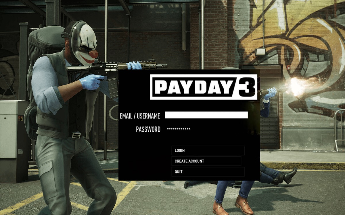 payday 3 login not working
