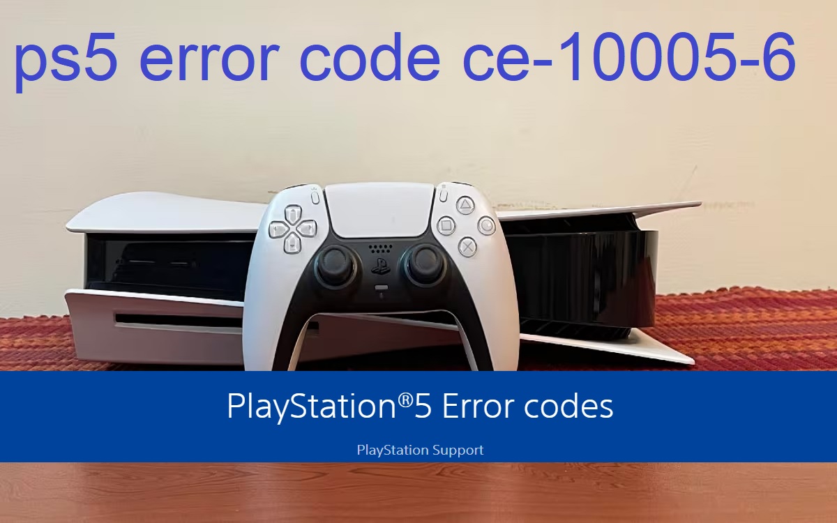 ps5 error code ce-10005-6