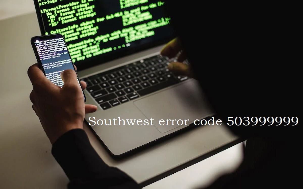 southwest error code 503999999