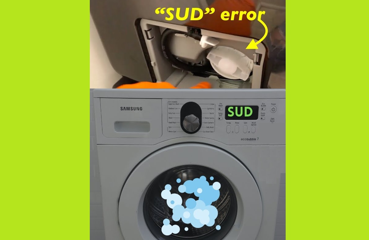 sud error on samsung washer