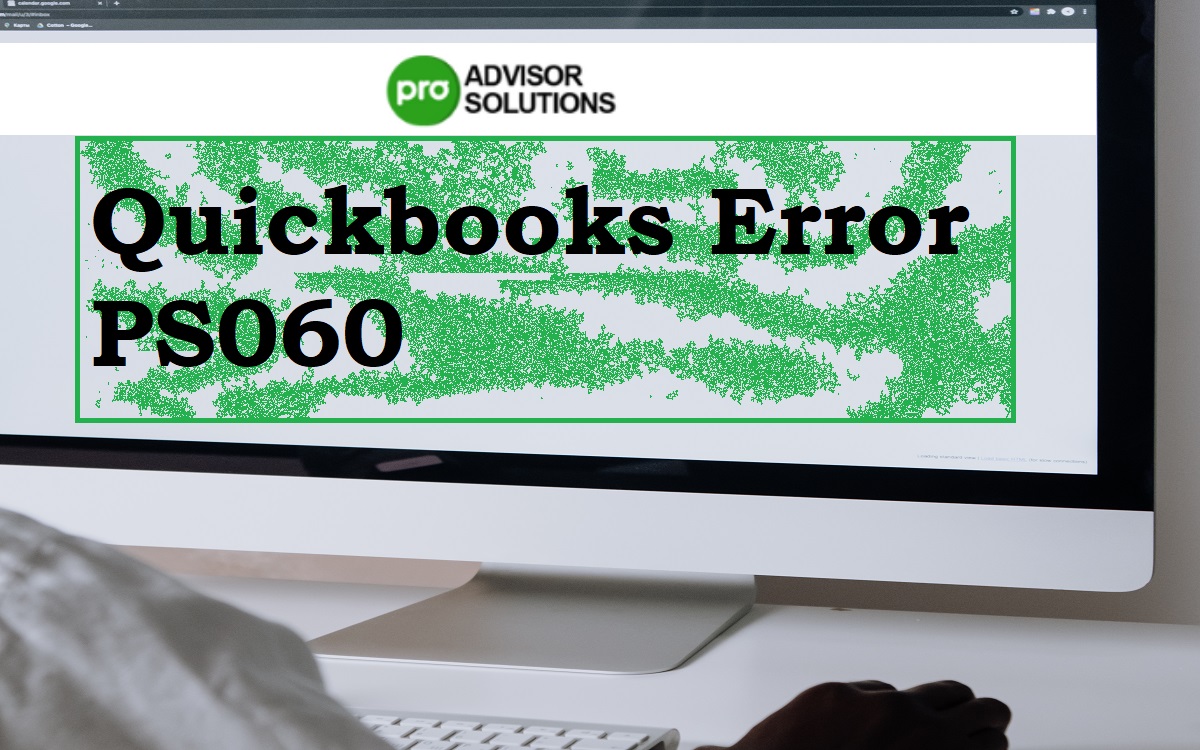 quickbooks error ps060