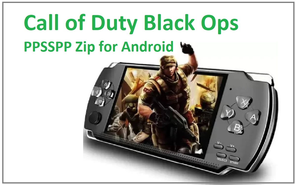 Call of Duty Black Ops PPSSPP Zip