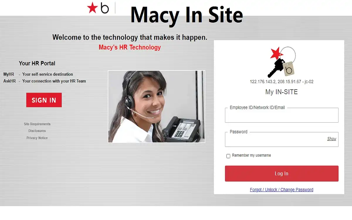 macy insite