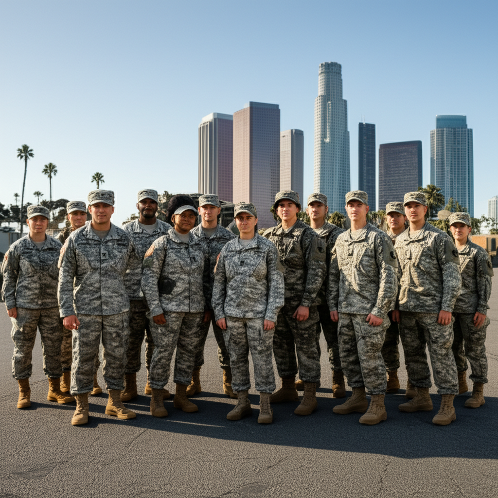 National Guard Los Angeles