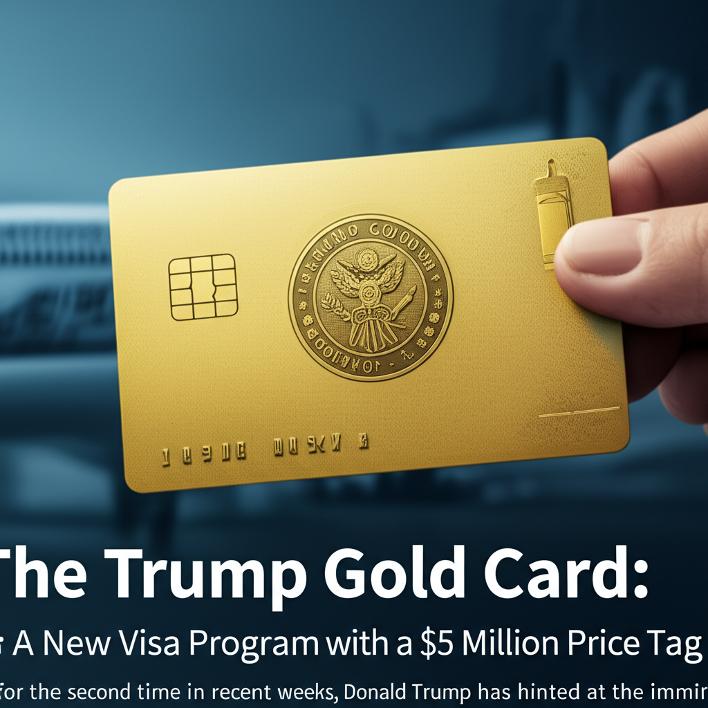Trump Gold Card image