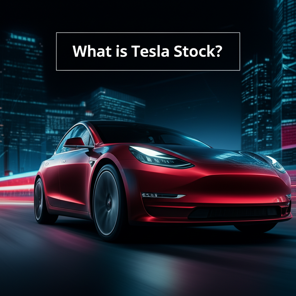 tesla stock comprehensive image