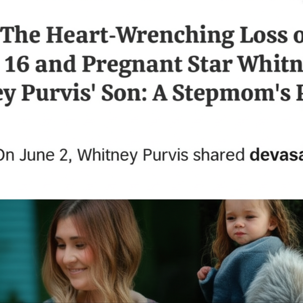 whitney purvis son image