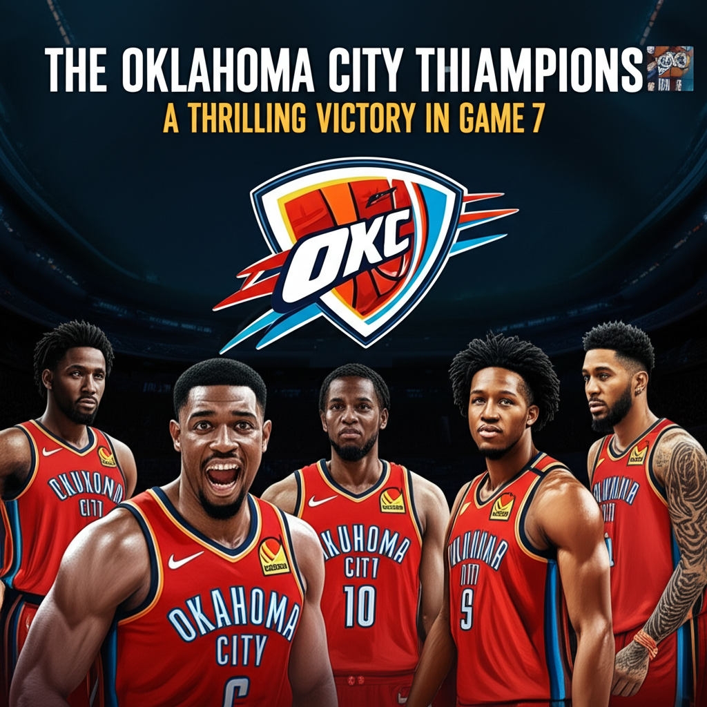 Thunder Steal Title from Pacers in Thrilling NBA Showdown | Nba Finals