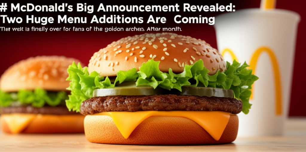 Mcdonalds Menu Changes image