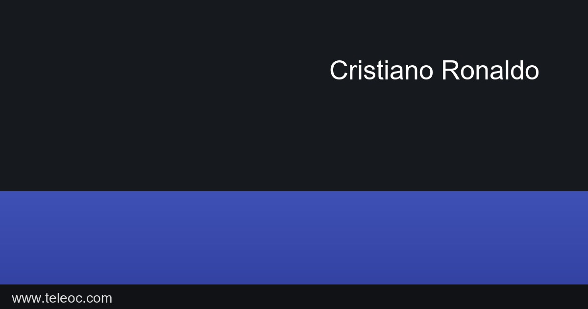 Ronaldo