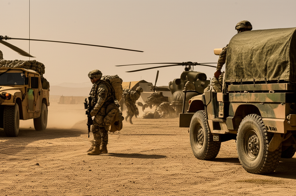 Us Military Shooting