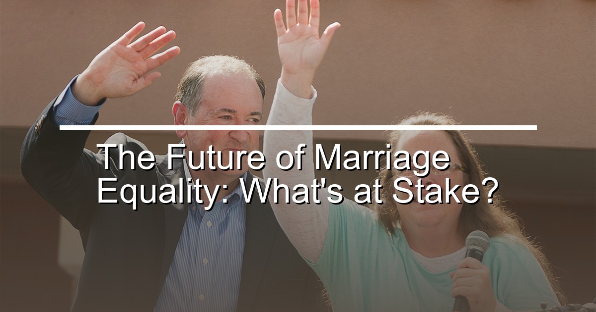 Marriage Equality